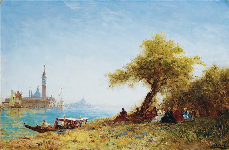 Resting In The Countryside Near Venice