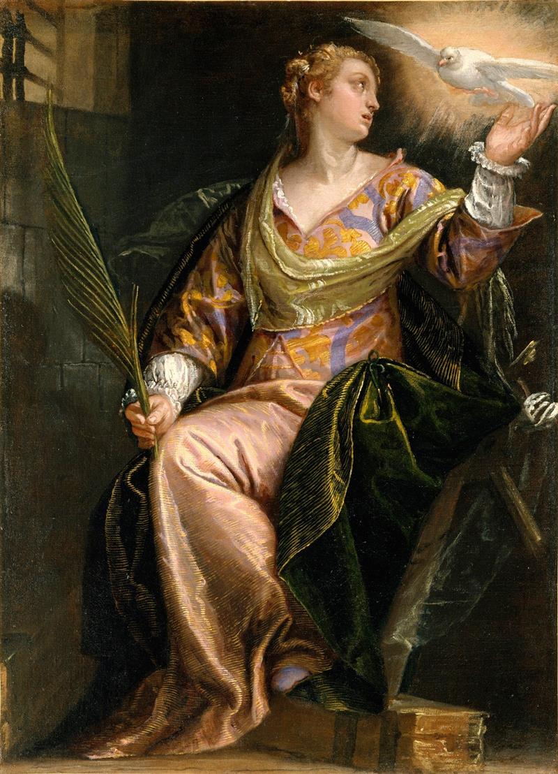 Saint Catherine of Alexandria in Prison