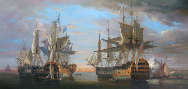 Seeschlacht von Admiral Nelson