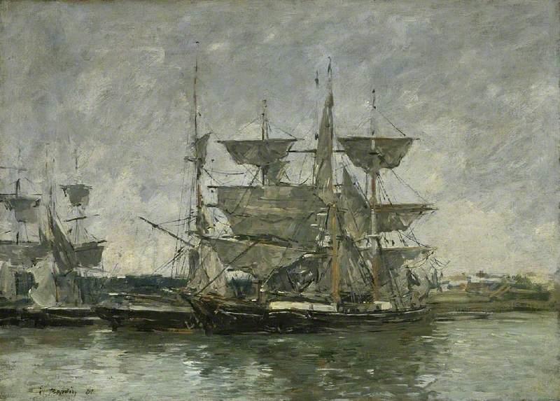 Ships at Dock, Deauville