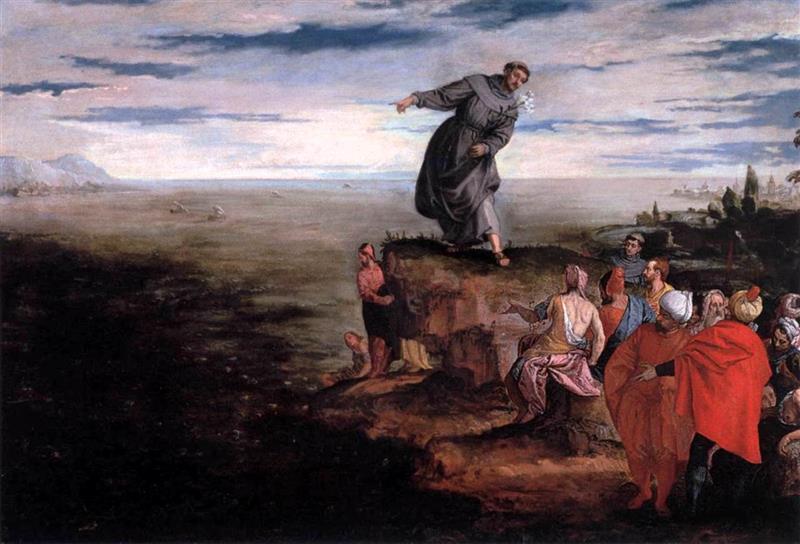St Anthony Preaching to the Fish