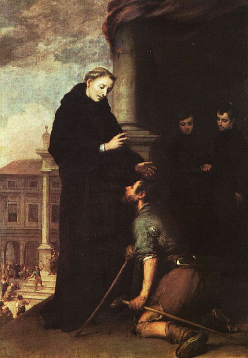 St Thomas of Villanueva Distributing Alms