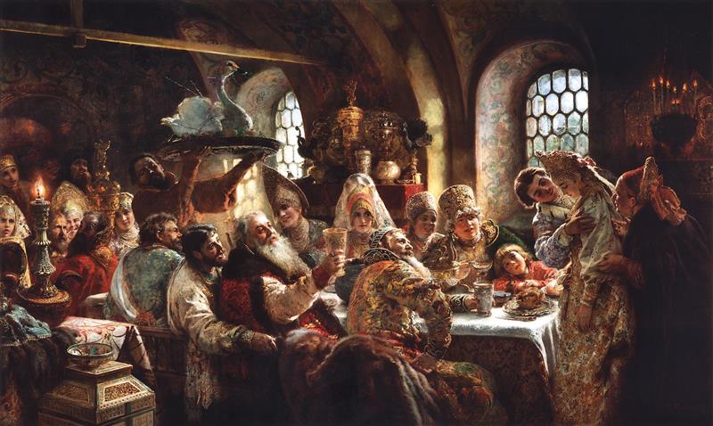 The Boyar Wedding Feast in the 17th Century