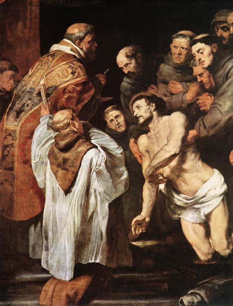 The Last Communion of St Francis