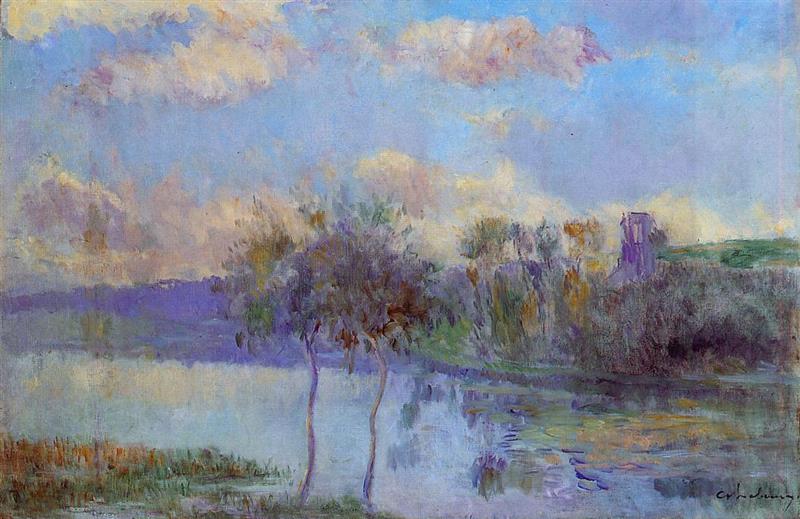 The Pond at Chalou-Moulineux, near Etampes