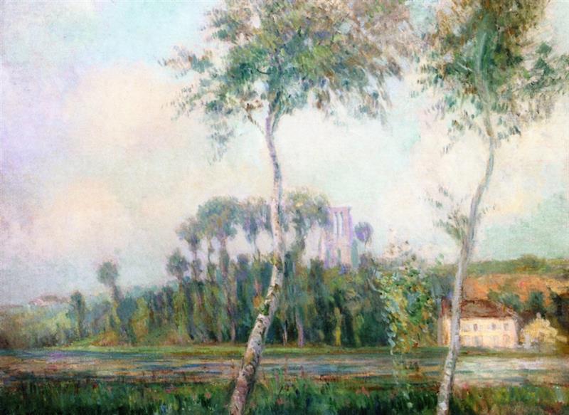 The Pond at Moulineux, Morning