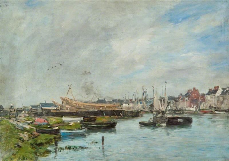 The Port of Trouville, Boatyard