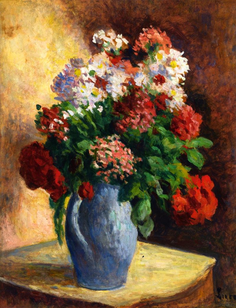 Vase of Wallflowers
