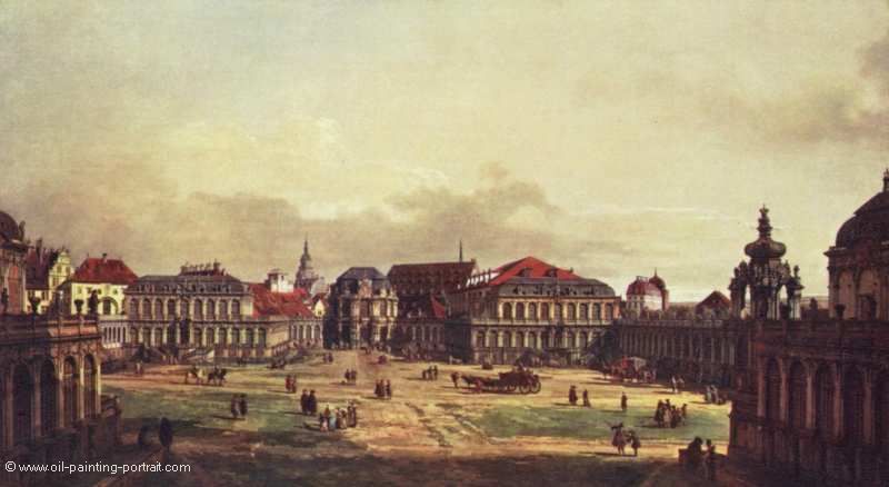 Zwingerhof in Dresden