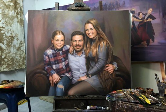 Portrait painting