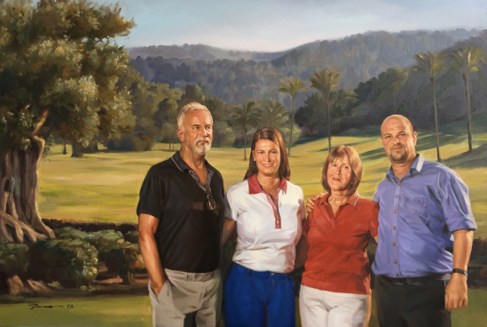 Portrait painting