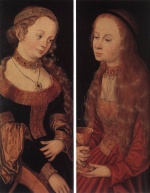 Bild:St Catherine of Alexandria and St Barbara