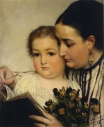 Bild:Portrait of Mme Bonnefoy and M Puttemans
