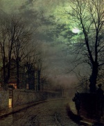 Bild:A Lane In Headingley, Leeds