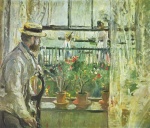 Bild:Eugene Manet auf der Isle of Wight 