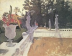 Bild:Terasse mit Balustrade