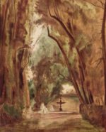 Bild:Im Park der Villa Borghese