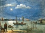 Bild:Fishermen by Moonlight