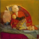 Bild:Japanese Dolls and Fan