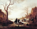 Bild:A Canal in Winter