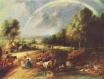 Bild:Landscape with a Rainbow