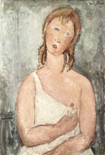 Bild:Girl in a White Chemise