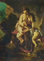 Bild:Medea about to Kill her Children