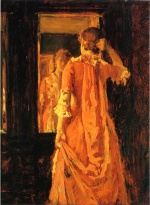 Bild:Young Girl at Mirror