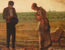 Jean Francois Millet Abendgebet Detail