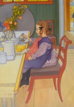 Das dstere Frhstck - Carl Larsson