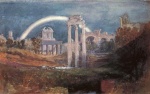 Bild:Rome (Le Forum avec un arc-en-ciel)