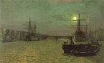 Bild:Pont de Londres, mi-marée