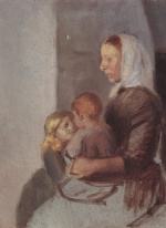 Bild:Mère de deux enfants