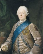 Bild:Portrait de l'électeur de Saxe Friedrich August III, plus tard roi de Pologne Frédéric
