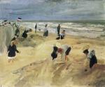 Bild:Scène de plage à Norwijk