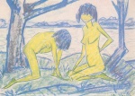 Bild:Deux nus dans les dunes