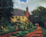 Bild:Chemin d'entrée au monastère de Neuburg
