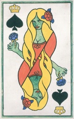 Bild:Ebauches pour un jeu de cartes en douze parties II