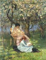 Bild:Convalescence in the Apple Orchard