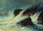 Bild:Cliffs in Brittany