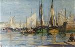 Bild:Morning in Dieppe Harbor
