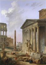 Bild:Landscape with a Temple