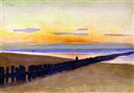 Bild:Beach at Sunset