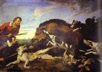 Bild:The Wild Boar Hunt