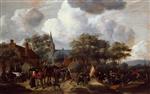 Bild:Village Festival with the Ship of Saint Rijn Uijt
