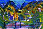 Bild:Sertig Valley in Autumn