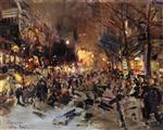Bild:Boulevard in Paris 2