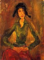 Bild:Woman in Green