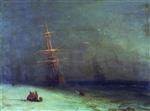 Bild:The Storm on the North Sea