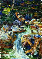 Bild:Kochel   Waterfall II